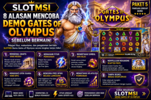 SLOTMSI: 8 Alasan Mencoba Demo Gates of Olympus Sebelum Bermain