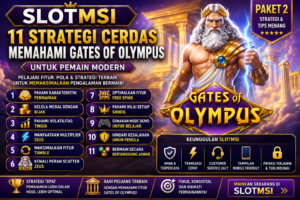 SLOTMSI: 11 Strategi Cerdas Memahami Gates of Olympus untuk Pemain Modern