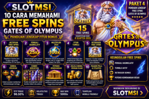 SLOTMSI: 10 Cara Memahami Free Spins Gates of Olympus Secara Lengkap